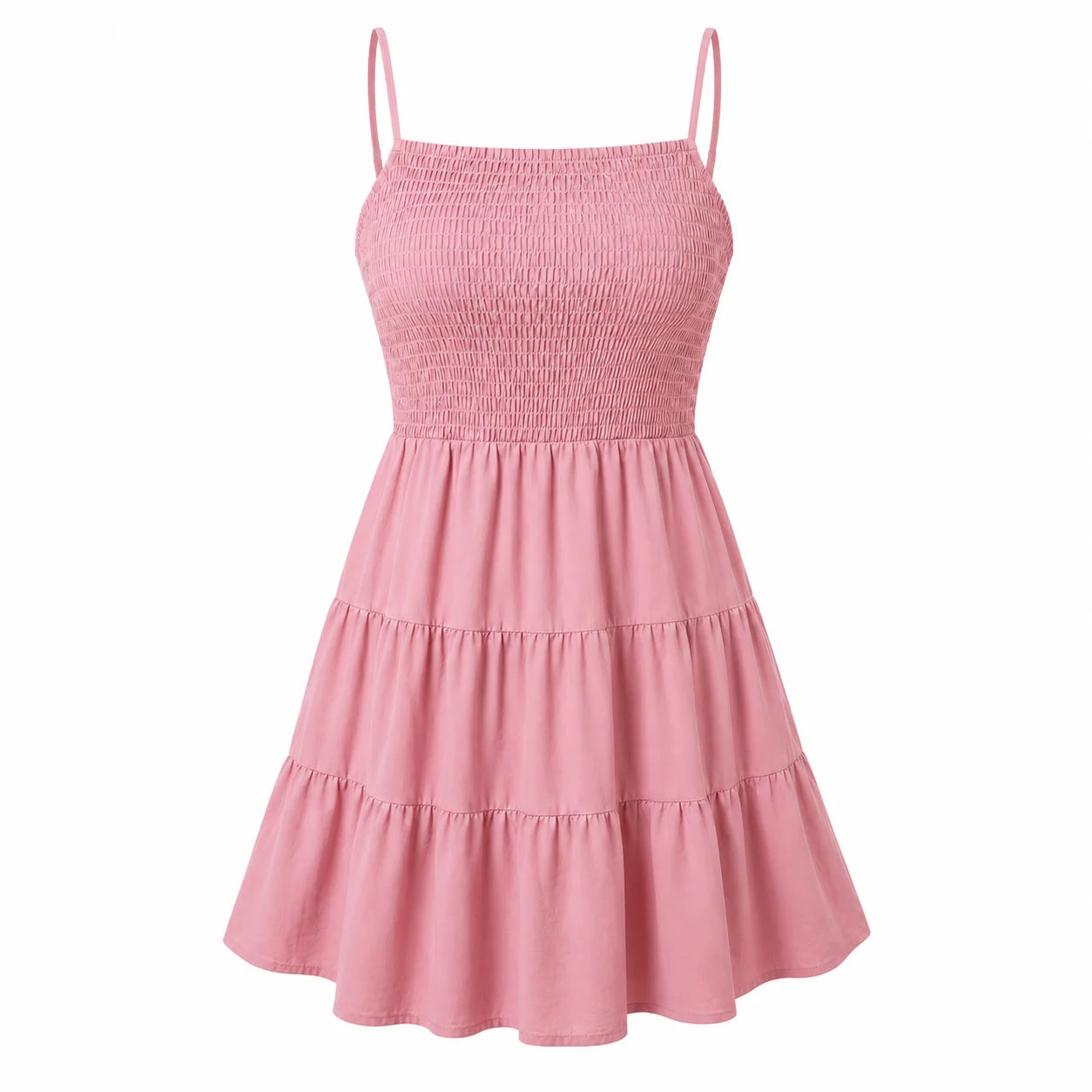 Women’s Strapless Flowy Mini Dress | Casual Summer A-Line Beach Dress