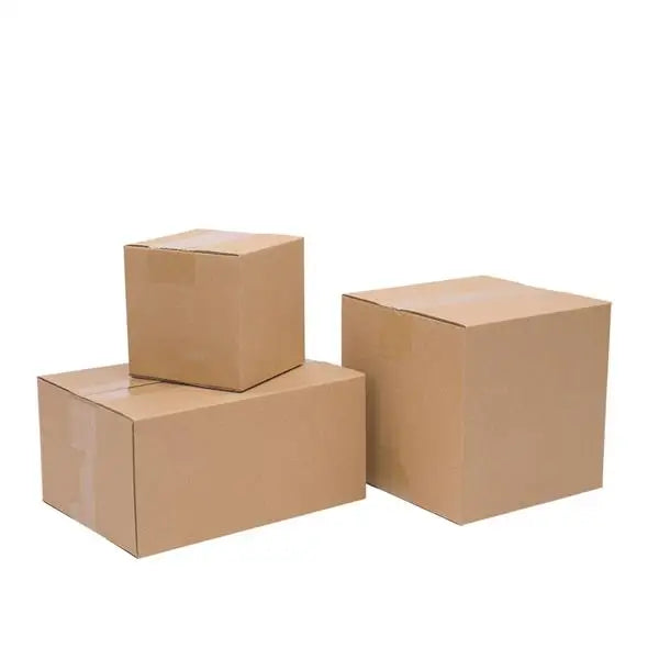 100-Pack Corrugated Paper Gift Boxes 6x6x6 in (15.2 x 15.2 x 15.2 cm) – Brown Shipping & Mailing Boxes for Gifts, Packaging, Moving & Small Business