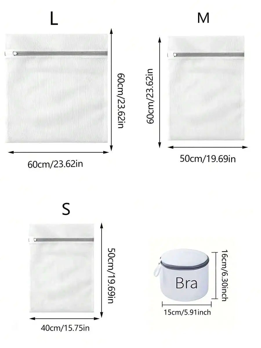 Premium Mesh Laundry Bag for Delicate Clothes, Bras, Lingerie, Underwear & Machine Washing