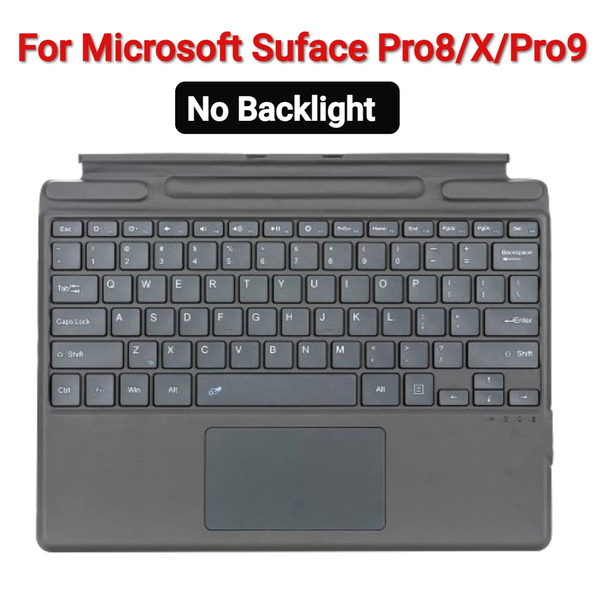 Backlit Wireless Bluetooth-compatible 5.0 Keyboard For Microsoft Surface Pro8/X/Pro9 Wireless Keyboard for Surface Pro 3/4/5/6/7