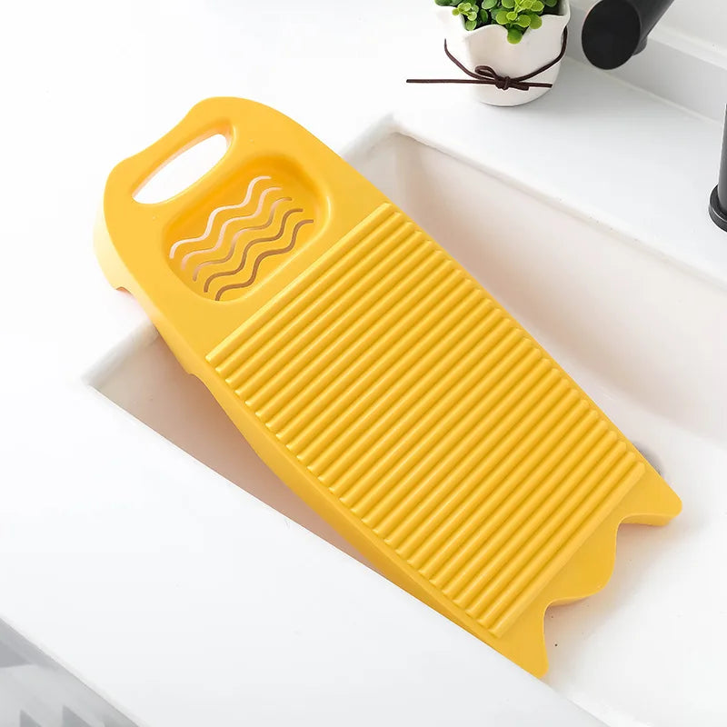 Heavy-Duty Hand Wash Laundry Board for Clothes, Delicates, Baby Clothes, Socks & Stain Removal