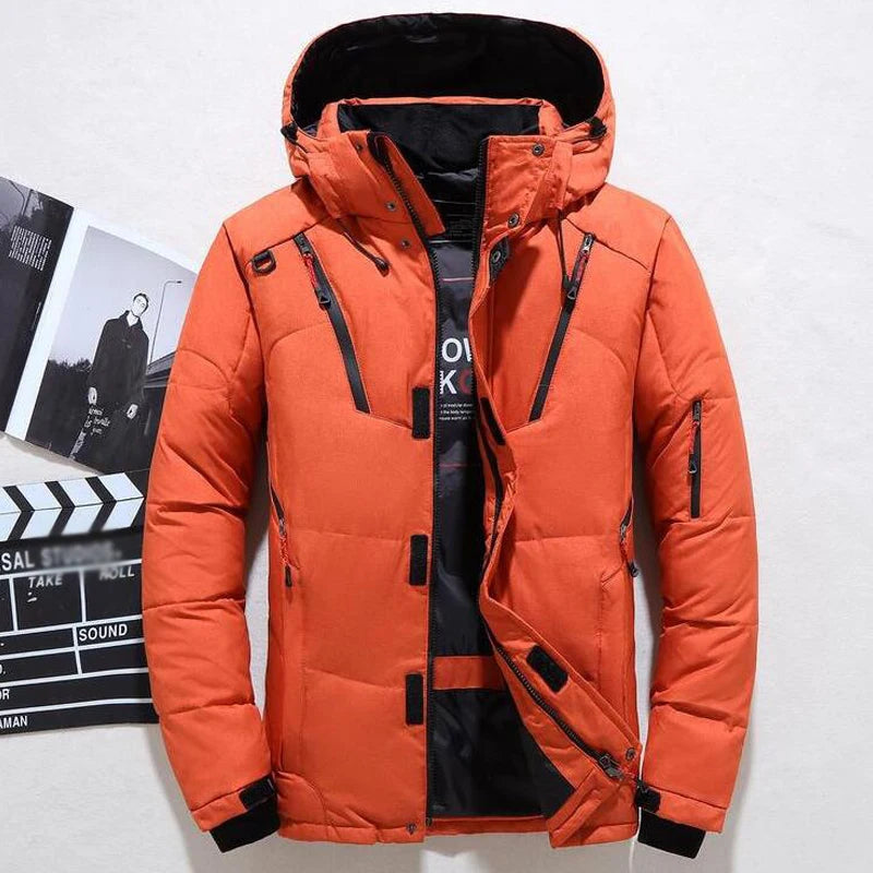 Men’s Extreme Cold Weather Duck Down Parka Jacket