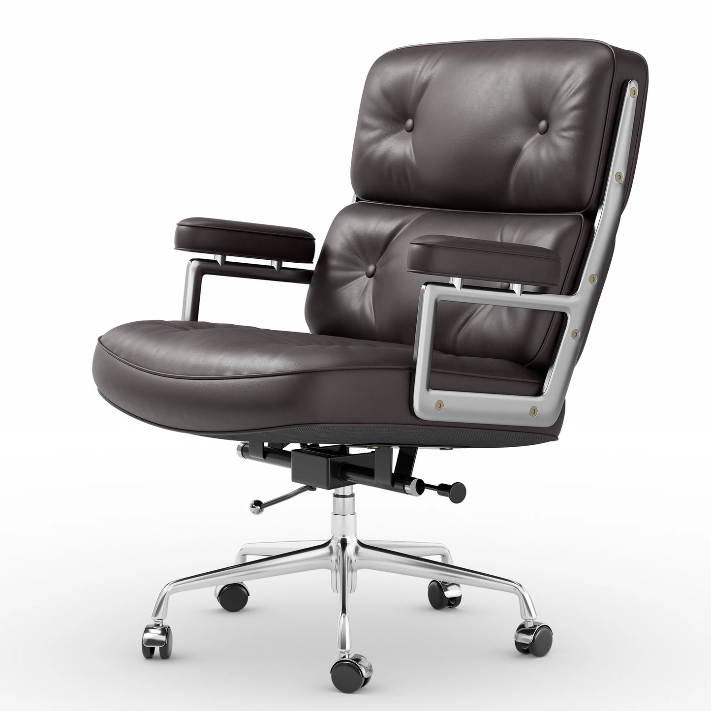 Black Genuine Leather Office Chair Gaming Chair Computer Swivel Gamer Live Ergonomic Chair Home Bedroom Sofa Armchairs Furniture