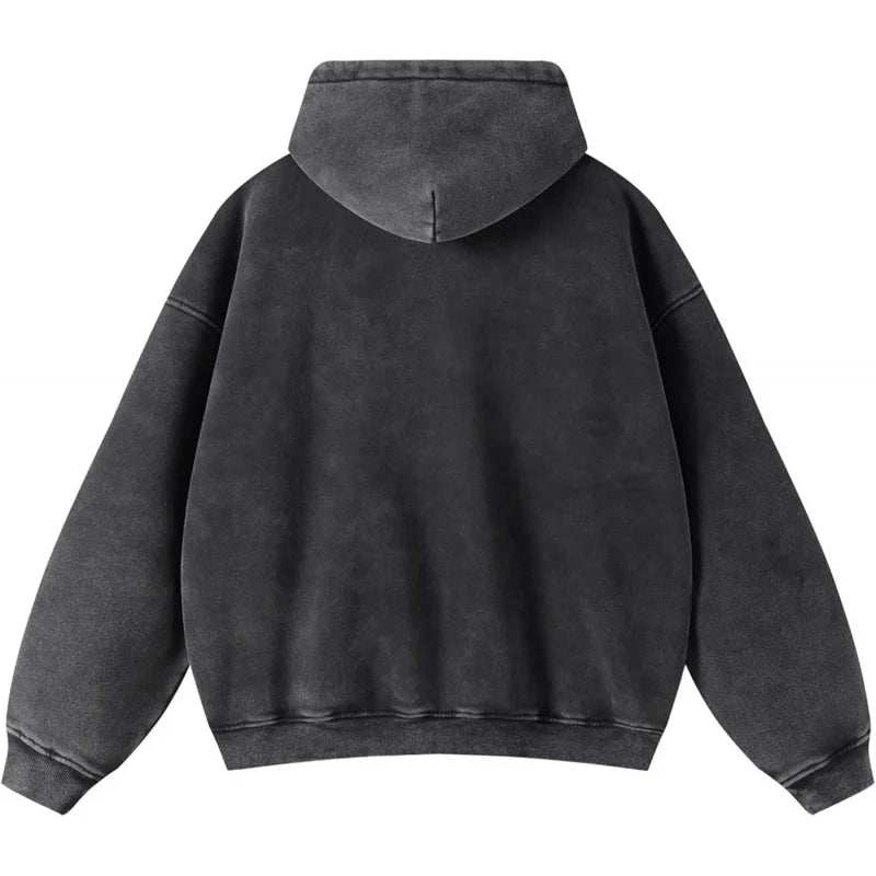 Oversized Zip Up Hoodie Jacket
