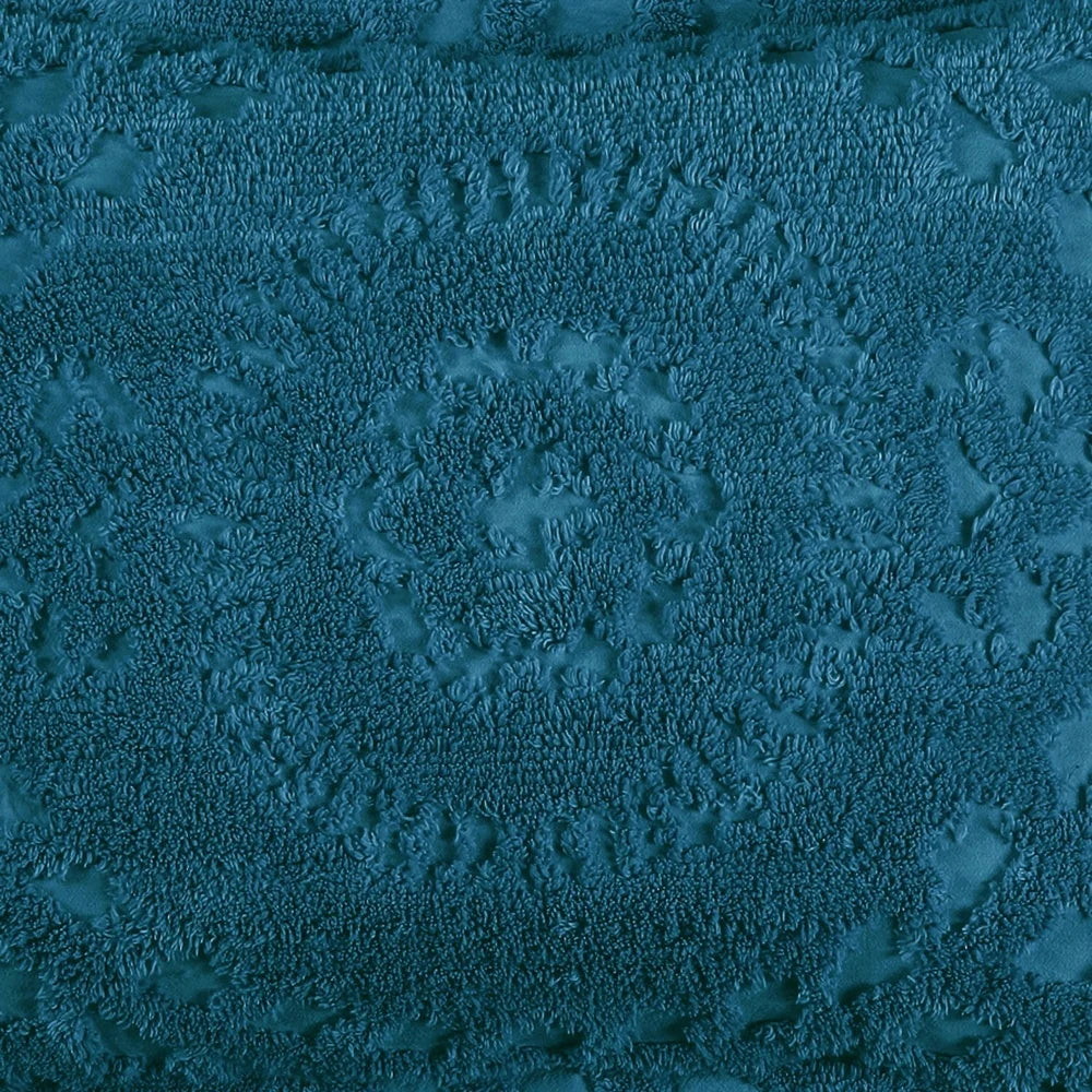 King Size Bedspread 120x110 Cotton Medallion Design Washable