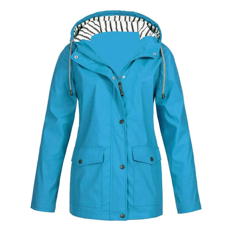 Fashion Autumn Winter Fleece Jacket Women Hooded Coat