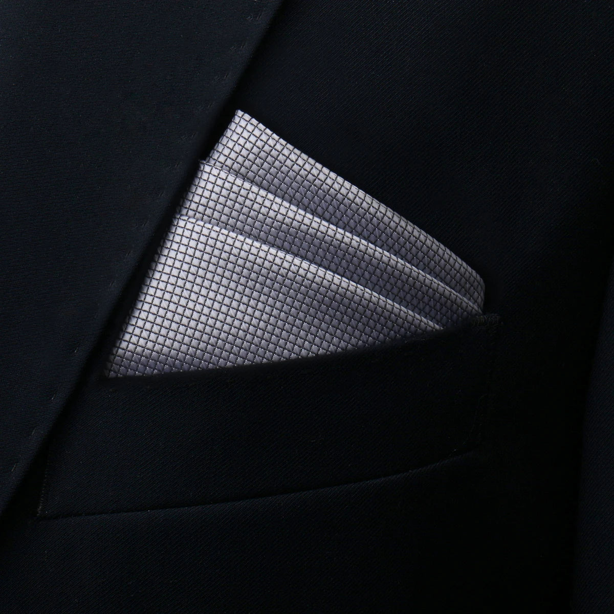 Luxury Men’s Pocket Square Handkerchief. Formal Suit Accessory