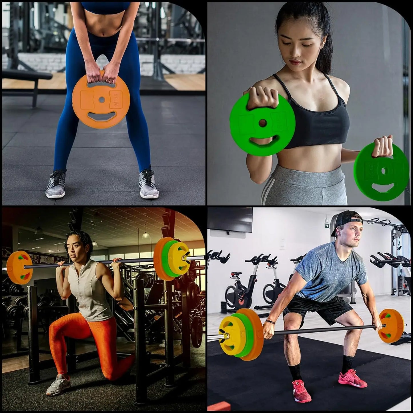 40LB Adjustable Barbell Weight Set .Home Strength Training & Full Body Workout Equipment