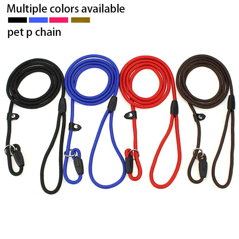 Quality Pet Dog Leash Rope Nylon Adjustable Training Lead Pet Dog Leash Dog Strap Rope Traction Harness Collar Lead