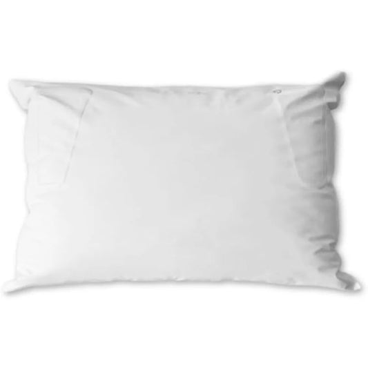Pure Hypoallergenic Bed Pillow Waterproof and Breathable - Standard King (Polyfill)