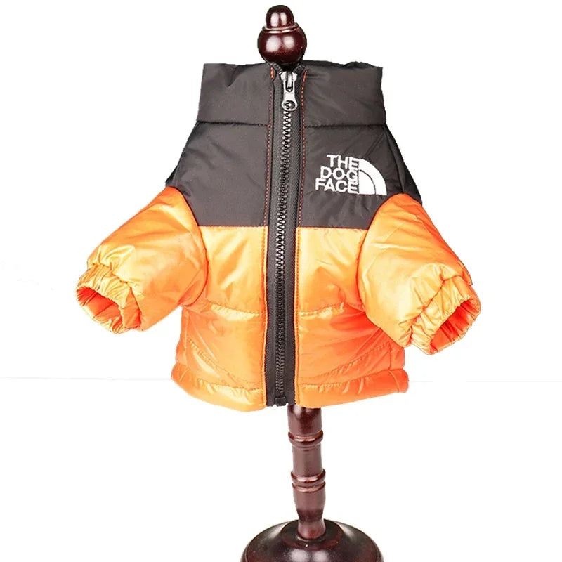 Winter Windproof Dog Jacket for French Bulldogs & Small Dogs