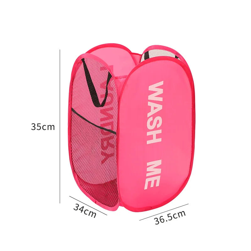 Extra-Large Foldable Laundry Hamper with Carry Handles