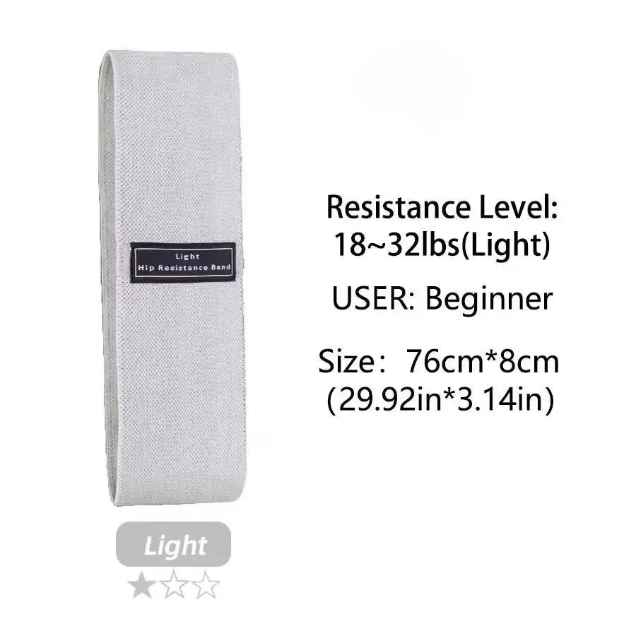 Premium Fabric Resistance Bands Set for Glute, Hip & Leg Workouts