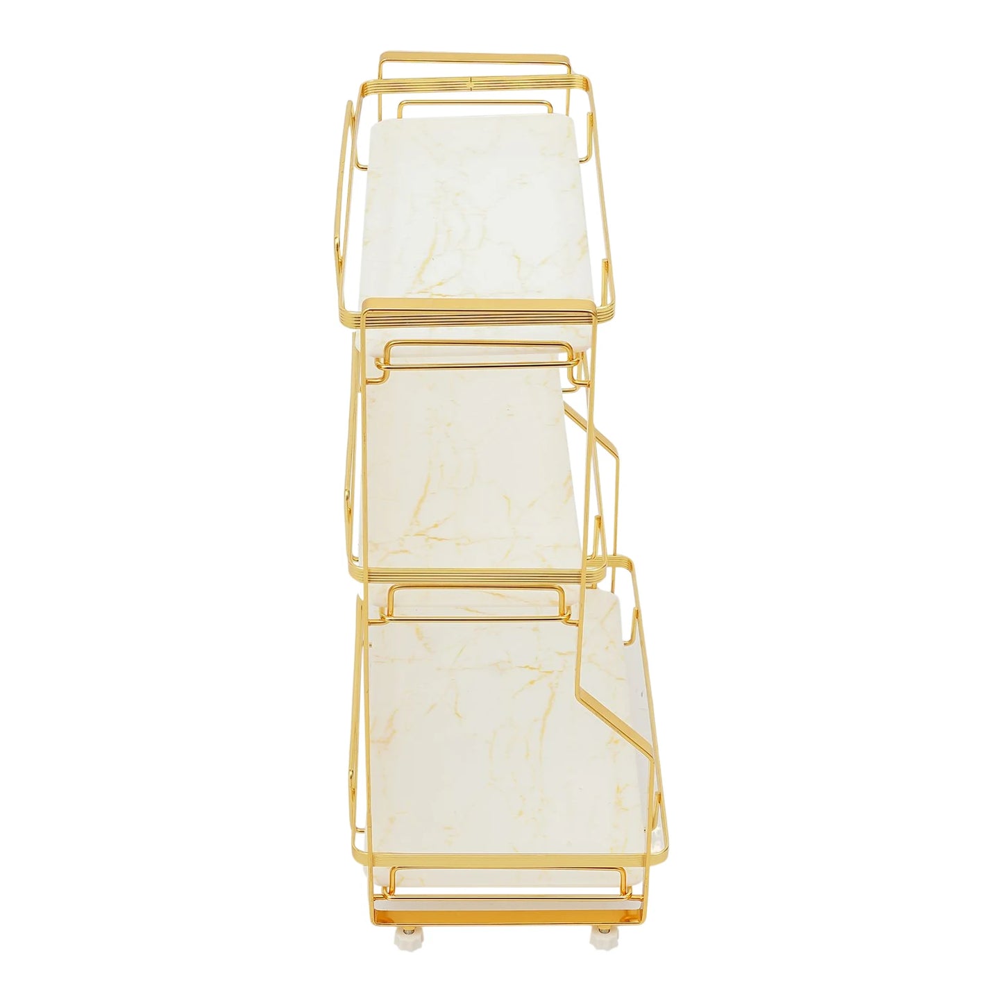3 Tier Countertop Organizer Gold Vanity For Skincare Makeup