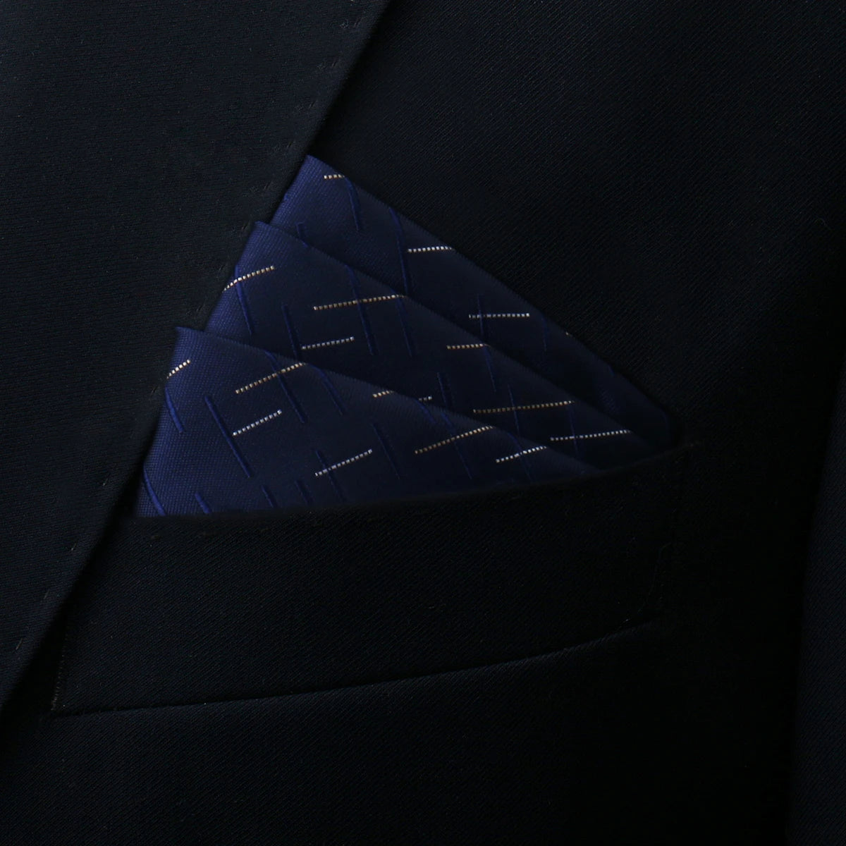 Luxury Men’s Pocket Square Handkerchief. Formal Suit Accessory