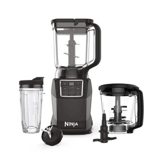 Kitchen System with Auto IQ Boost 7-Speed Blender Food Processor 72oz Capacity Stainless Steel Blades Easy Clean Nonslip Base