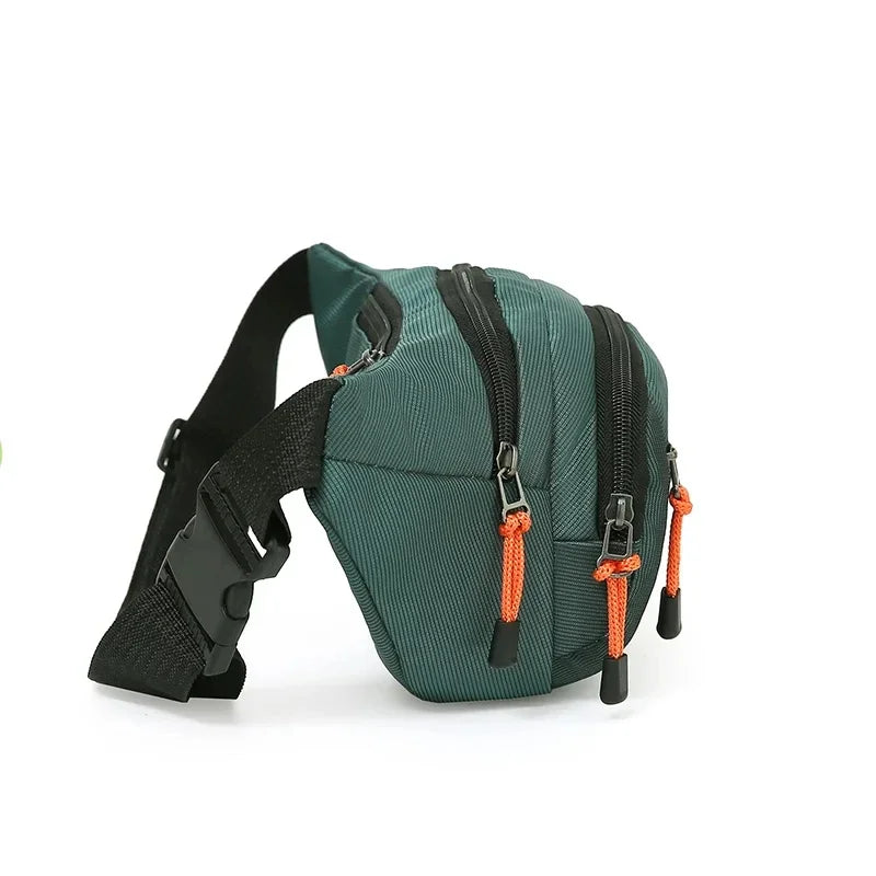 Oxford Waterproof Mobile Waist Bag . Unisex Crossbody Belt Bag for Travel, Hiking & Everyday Use