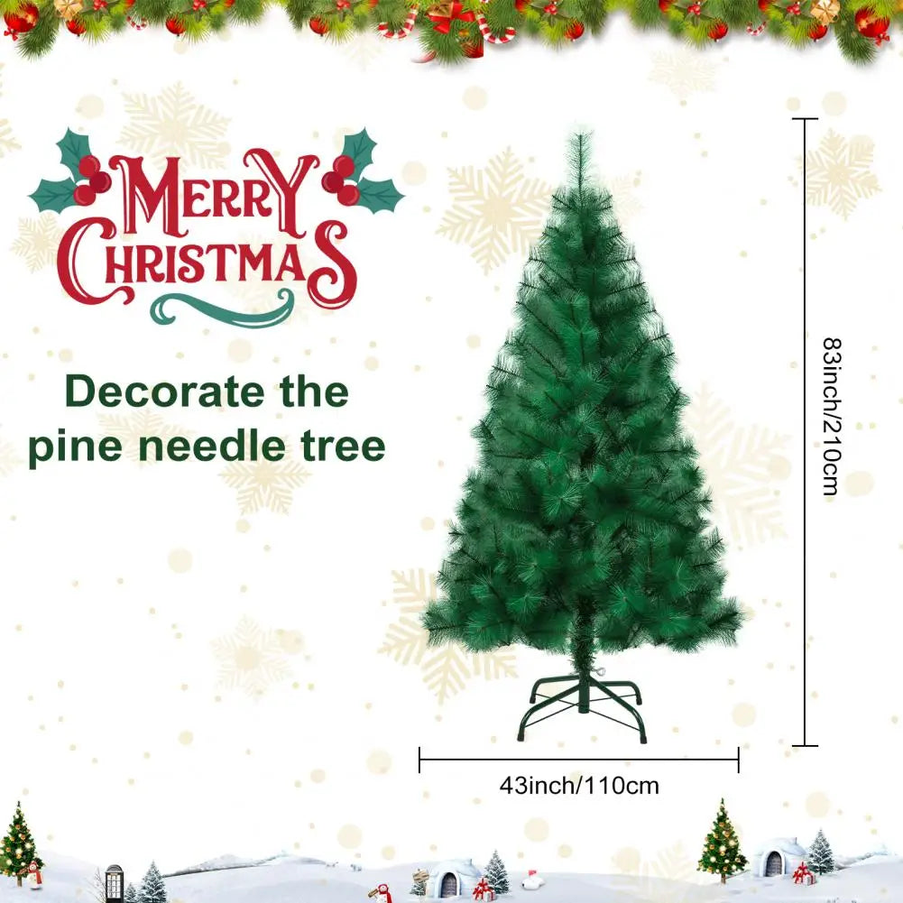 6FT Artificial Christmas Tree with Ornaments & Tree Topper .Full Holiday Decoration Set for Home, Office & Seasonal Displays  Description: