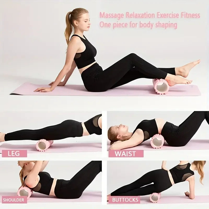 Foam Massage Roller Hollow Yoga Column Fitness Equipment