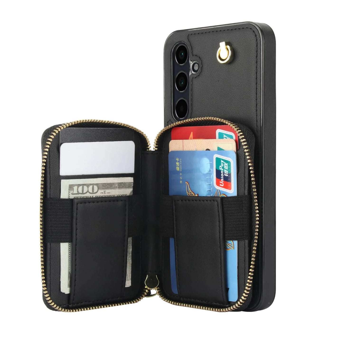 Luxury Crossbody Wallet Phone Case for Samsung Galaxy &nbsp;Card Holder, Strap, Shockproof Protection
