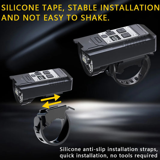 Rechargeable Front Light Bicycle Waterproof Headlamp