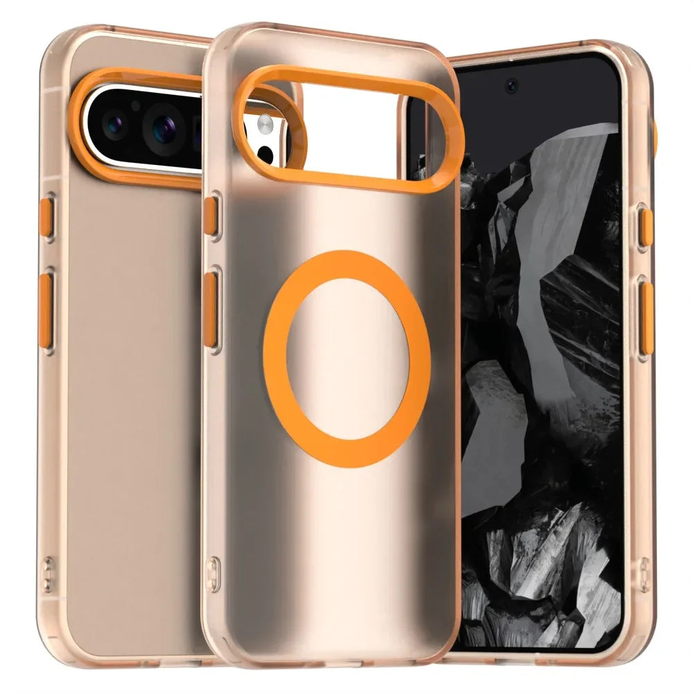Matte Magnetic Armor Case For Google Pixel
