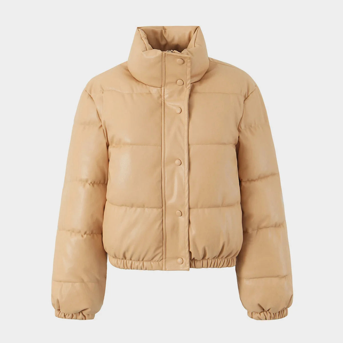 Women’s Waterproof Puffer Hiking Jacket .Lightweight Winter Windbreaker Coat