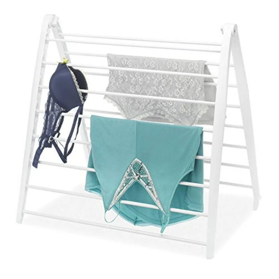 Freestanding Foldable Clothes Drying Rack for Indoor Laundry, Towels & Delicate Clothing