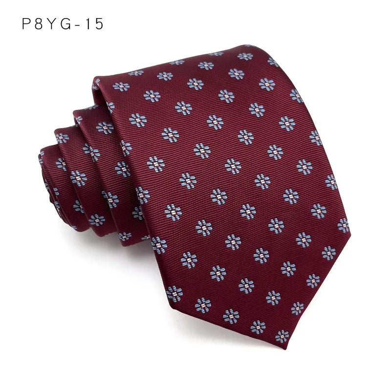 Luxury Men’s Silk Business Tie Collection