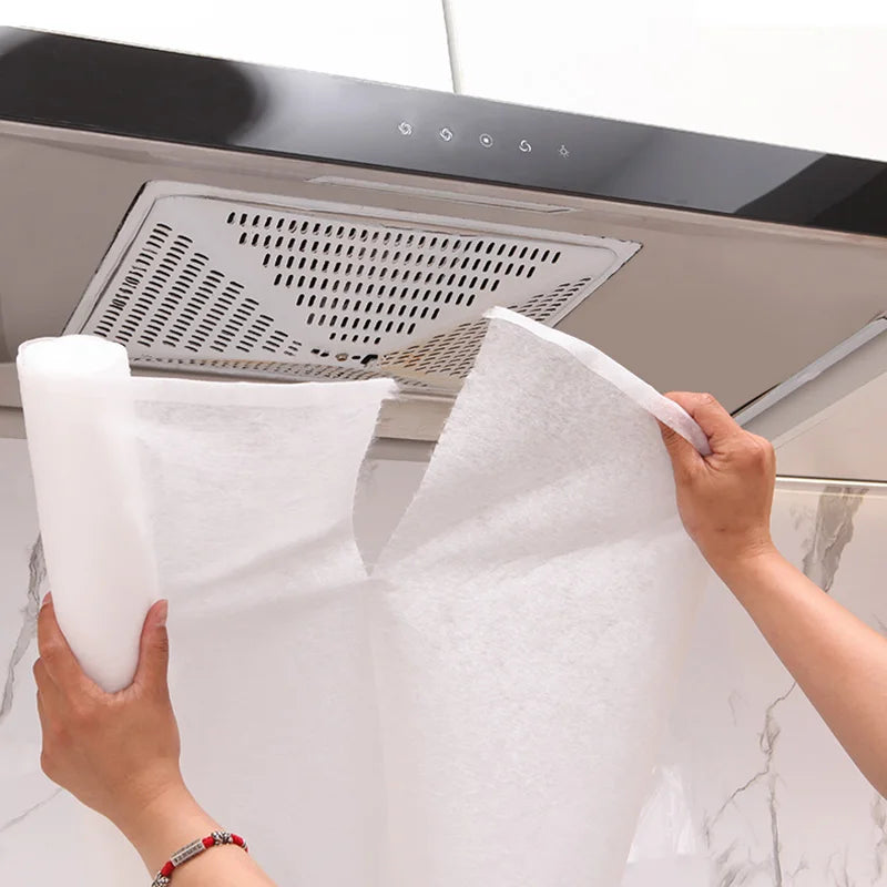 Disposable Range Hood Oil Filter Paper Roll for Kitchen Exhaust Fans