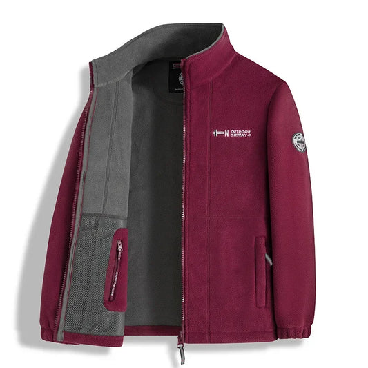 Title: Men’s Polar Fleece Outdoor Winter Jacket