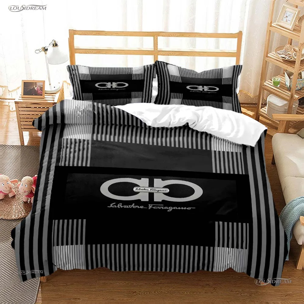 Modern Luxury All-Season Duvet Cover Bedding Set