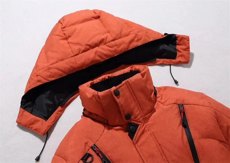 Men’s Extreme Cold Weather Duck Down Parka Jacket