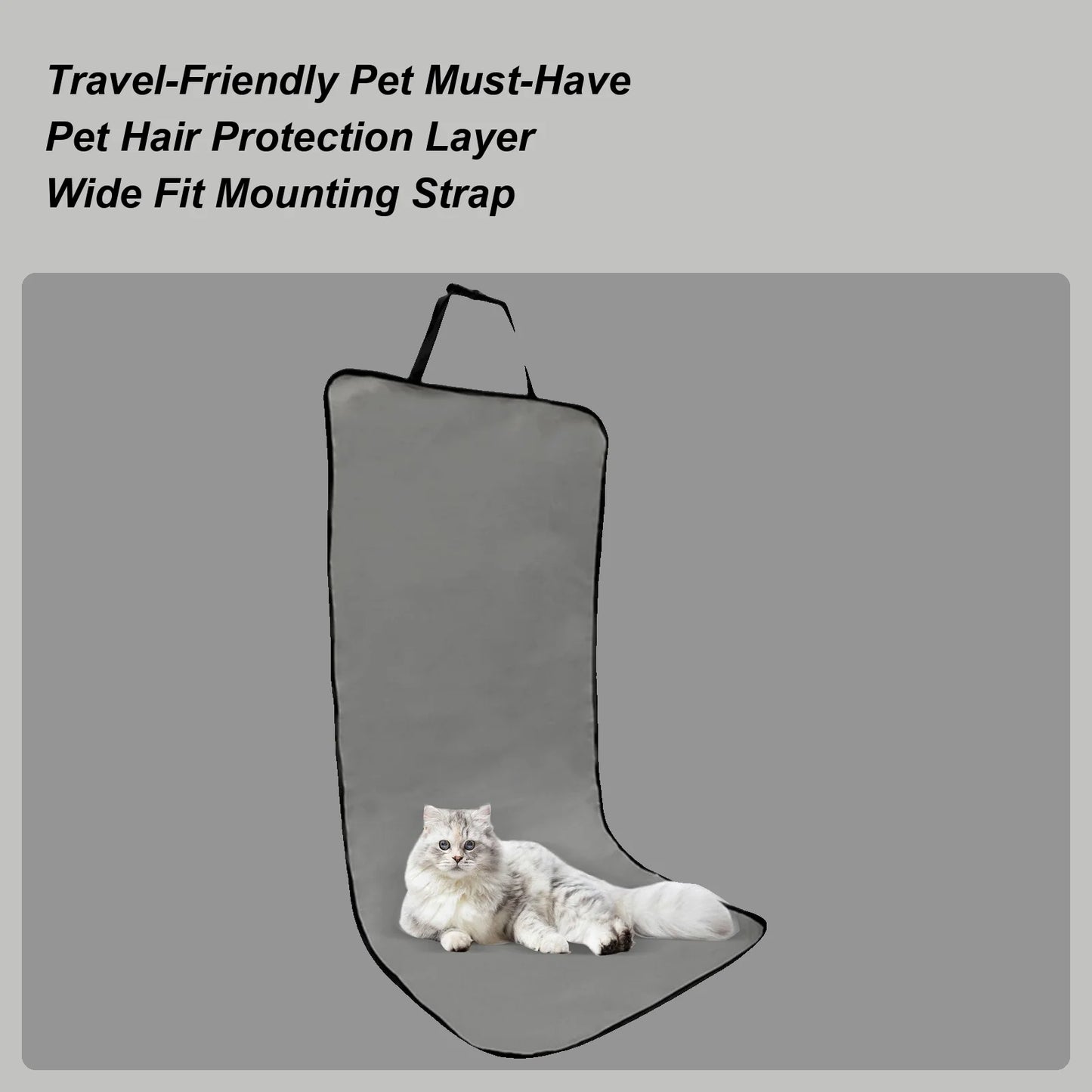 Seat Cover For Dogs Waterproof Car Pet Front Seat Cover Non-Slip Pad Easy-to-Clean Animals Chair Cushion For Sedan Truck Travel