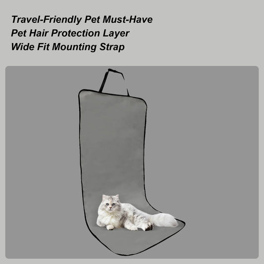 Seat Cover For Dogs Waterproof Car Pet Front Seat Cover Non-Slip Pad Easy-to-Clean Animals Chair Cushion For Sedan Truck Travel