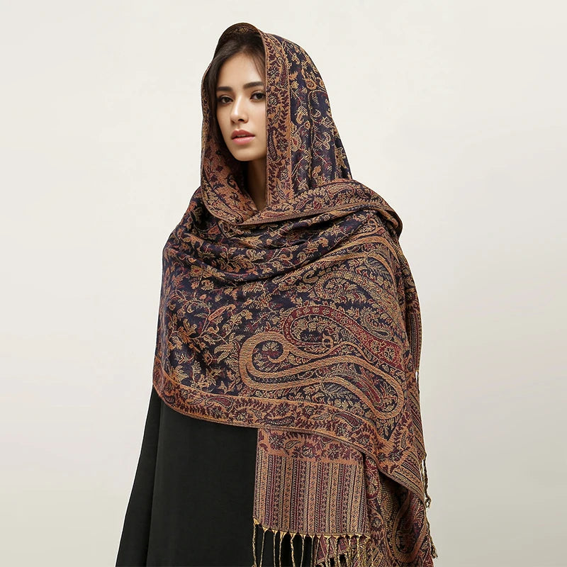 Luxury Cashmere Winter Scarf Shawl