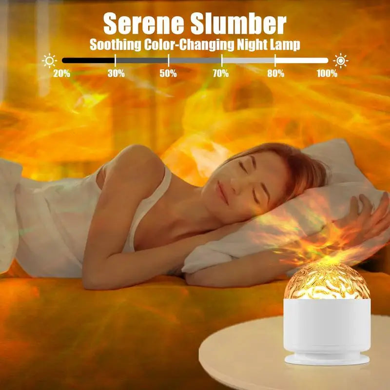 Starry Sky Night Light Projector.Rotating Galaxy Star Lamp with Remote Control & Color Changing LED Effects