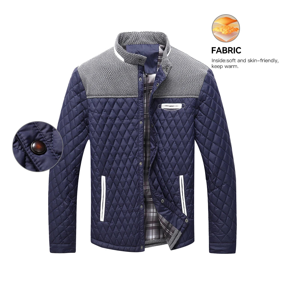 Men’s Quilted Bomber Jacket