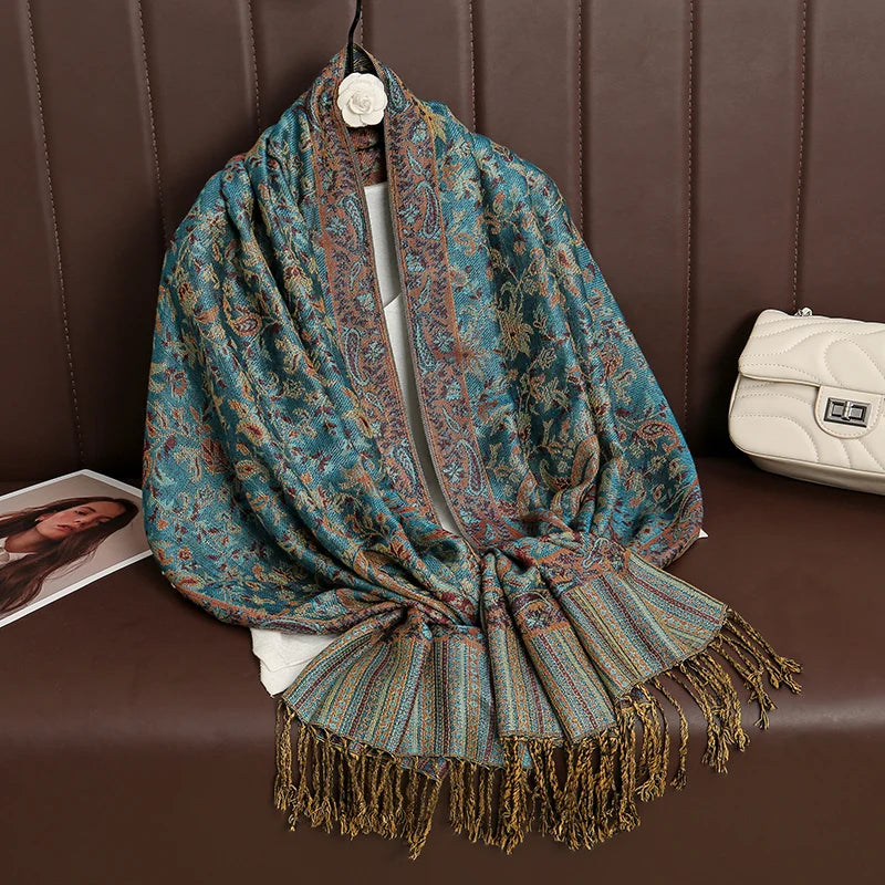 Luxury Cashmere Winter Scarf Shawl