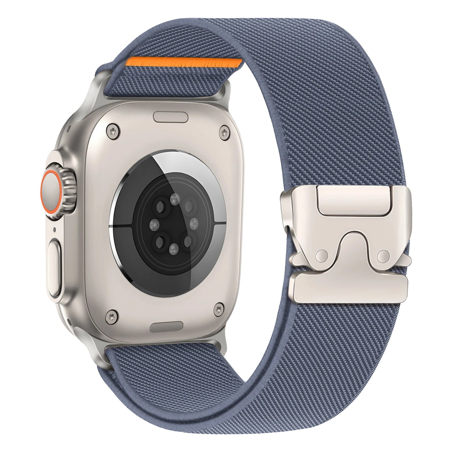 Parachute Nylon Apple Watch Band .Rugged Adjustable Strap Compatible with 40mm–49mm Models