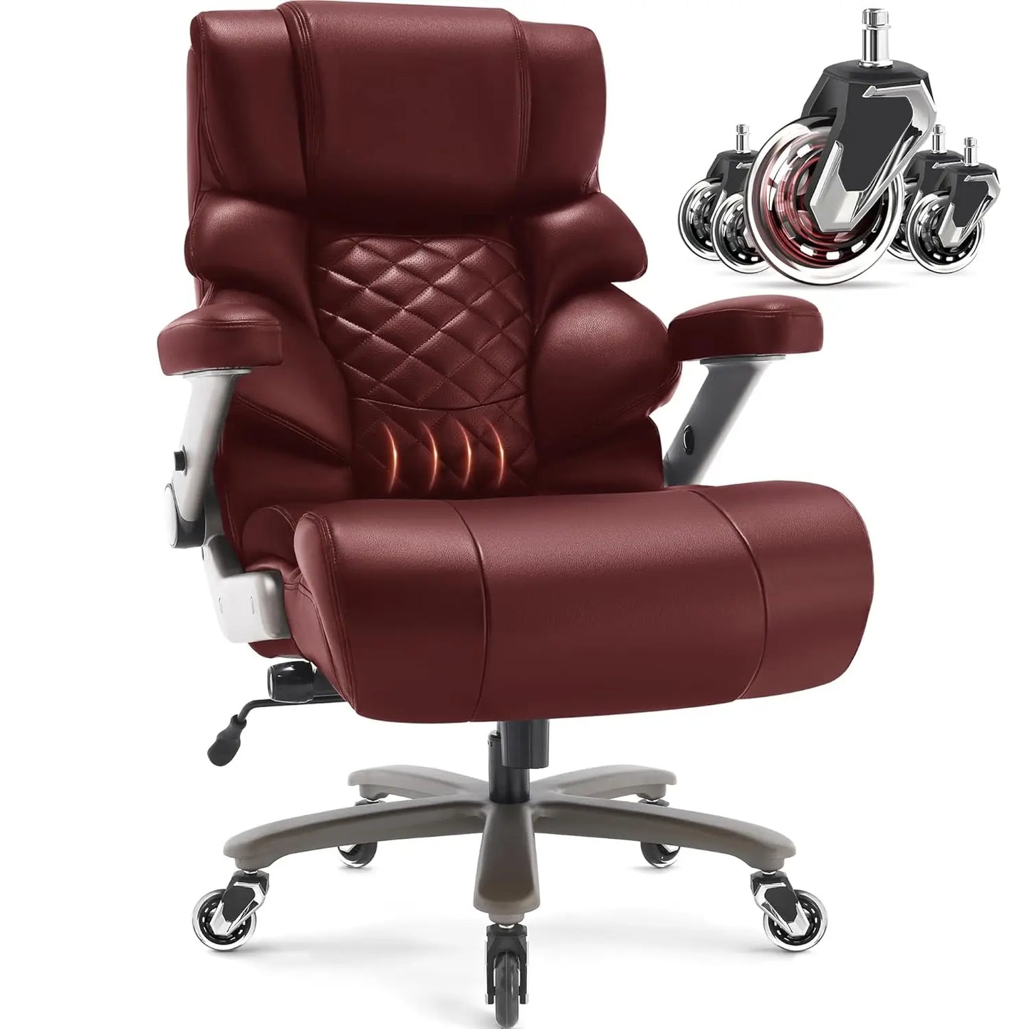 700LB Big & Tall Executive Office Chair with Adjustable Lumbar Support