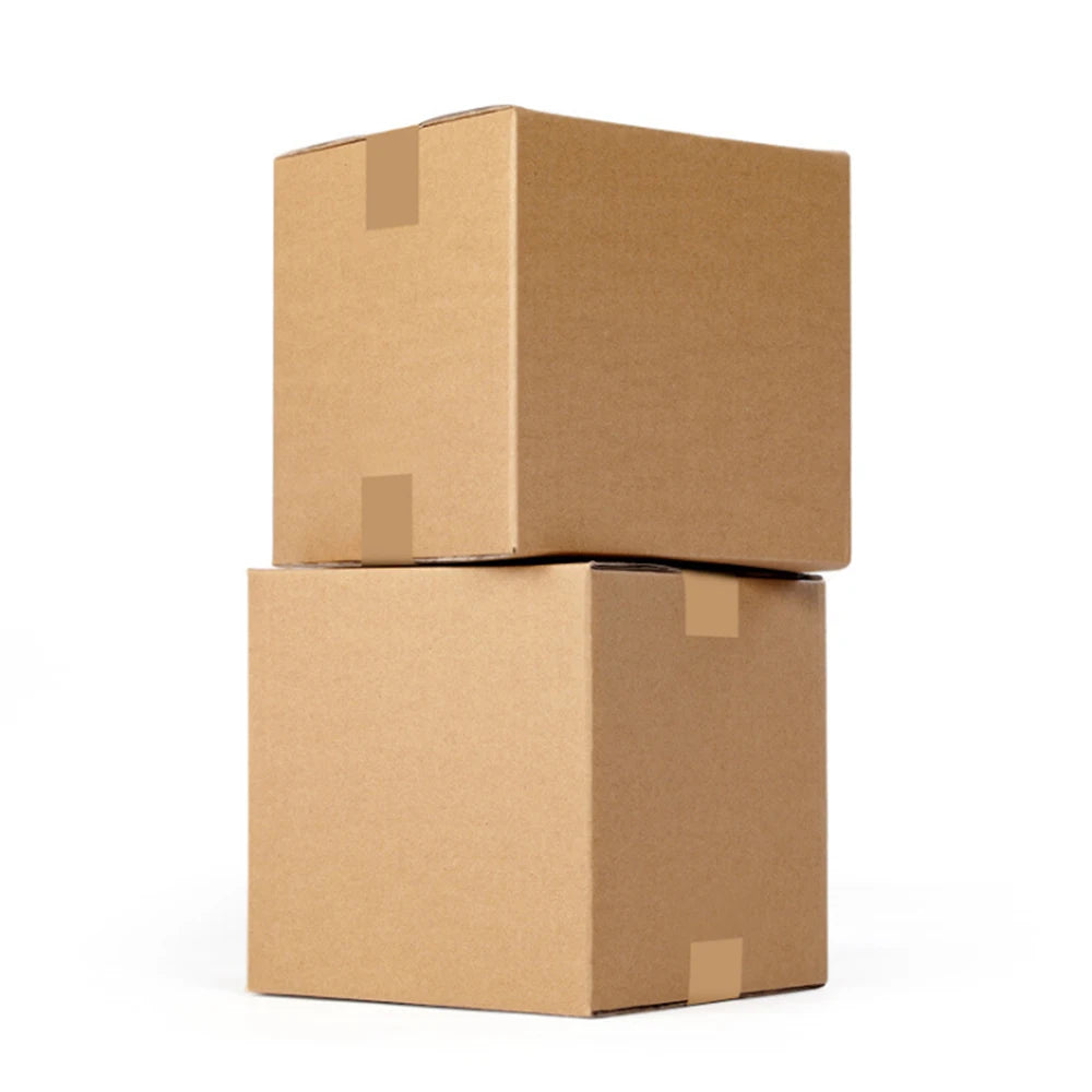 100-Pack Corrugated Paper Gift Boxes 6x6x6 in (15.2 x 15.2 x 15.2 cm) – Brown Shipping & Mailing Boxes for Gifts, Packaging, Moving & Small Business