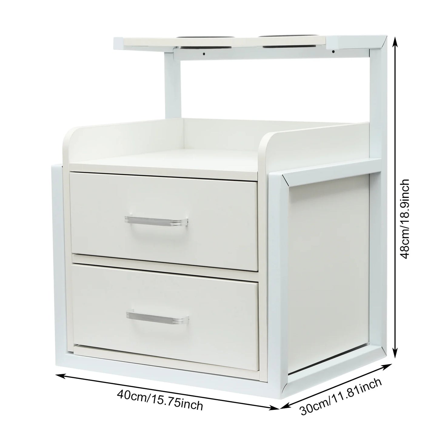 Multifunctional Salon Trolleys Wall-mounted Barber Shop Cabinet Hair Salon Special Perm Dyeing Tool Storage Rack Furniture