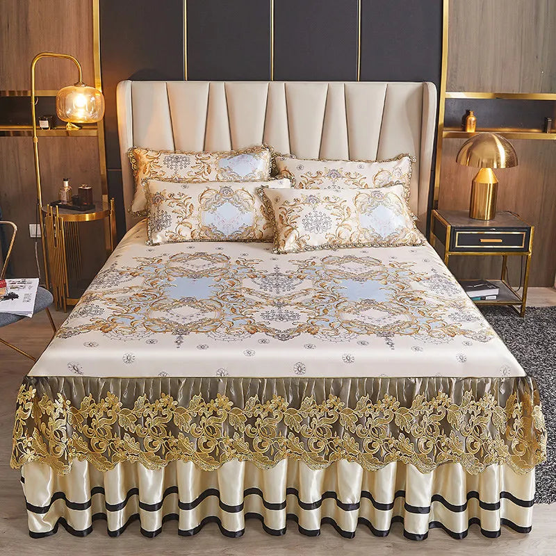 European Floral Summer Bedspread Set
