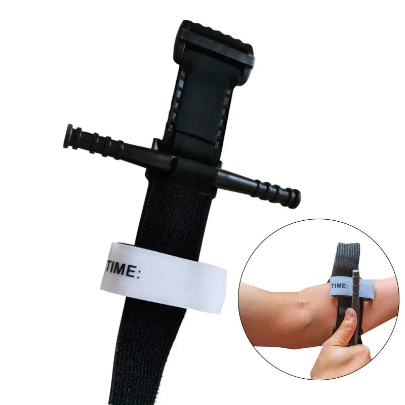 Tactical Emergency Tourniquet – Outdoor First Aid Bleeding Control Survival Gear