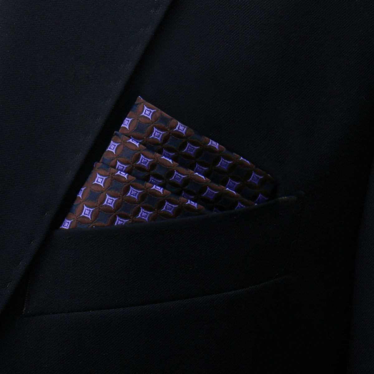 Luxury Men’s Pocket Square Handkerchief. Formal Suit Accessory