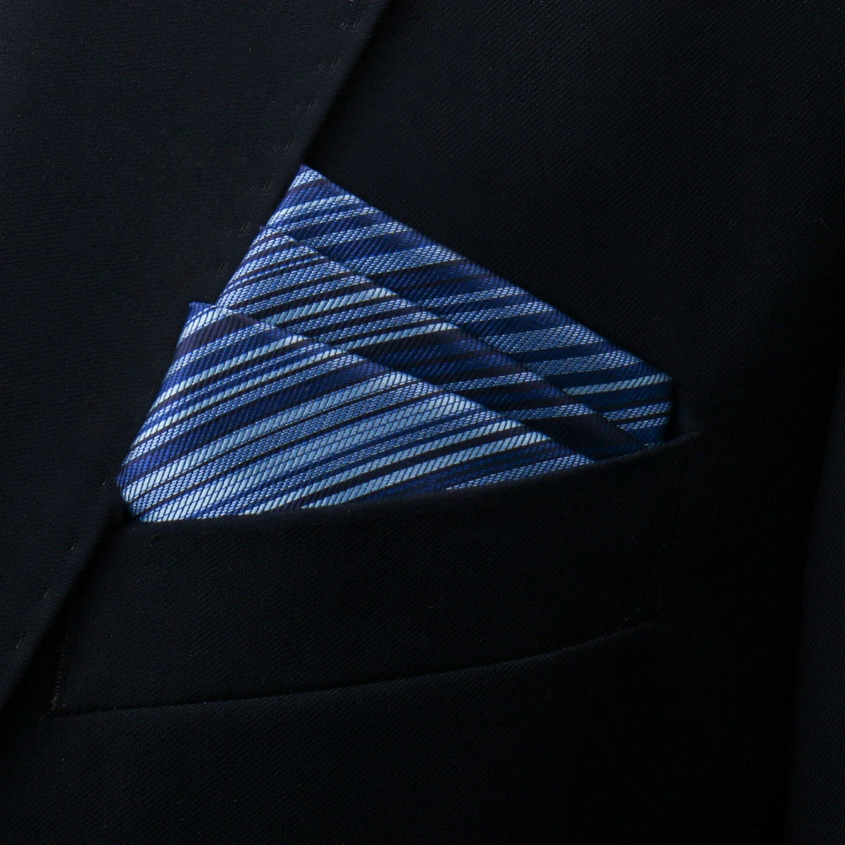 Luxury Men’s Pocket Square Handkerchief. Formal Suit Accessory