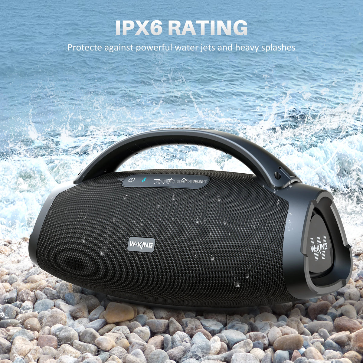 W-KING X20 Portable Bluetooth Speaker 200W Waterproof Wireless Speaker