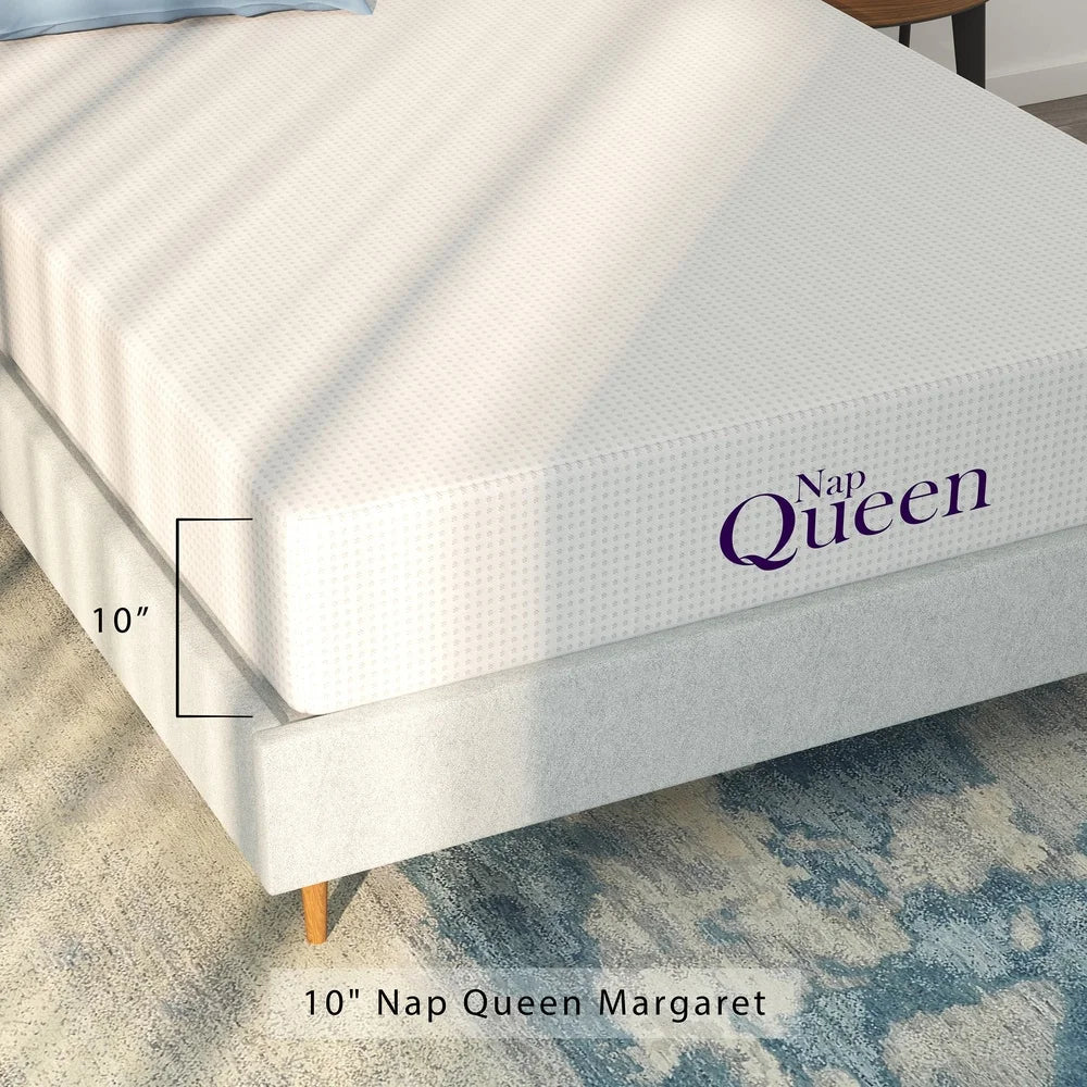 Twin Charcoal Infused Memory Foam Mattress 8 Inch Medium Comfort Breathable Mattress in a Box Hypoallergenic Removable Cover