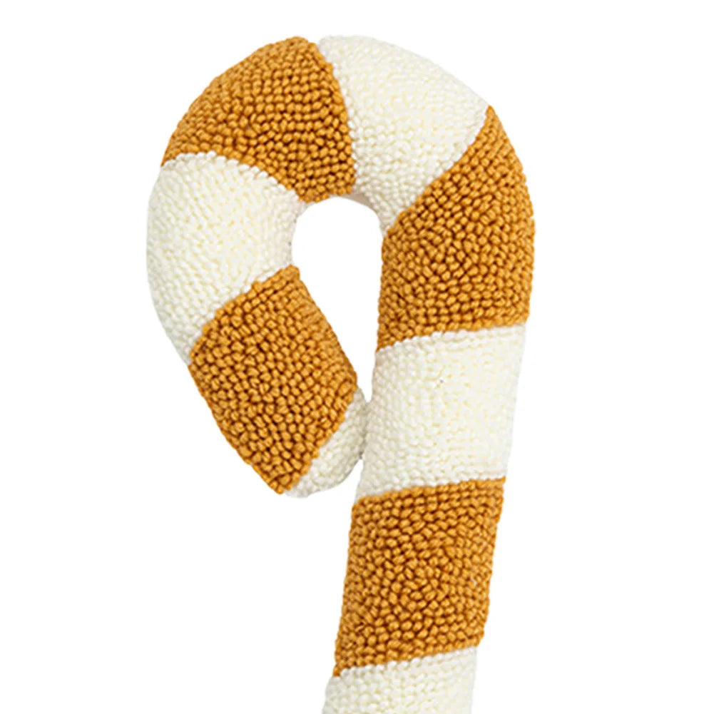 Christmas Cute Plush Pillow Soft Decorative Festive Pillow Spiral Candy Shaped Pillow for Couch Sofa Bed
